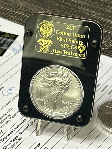 Custom First Salute Coin Slab