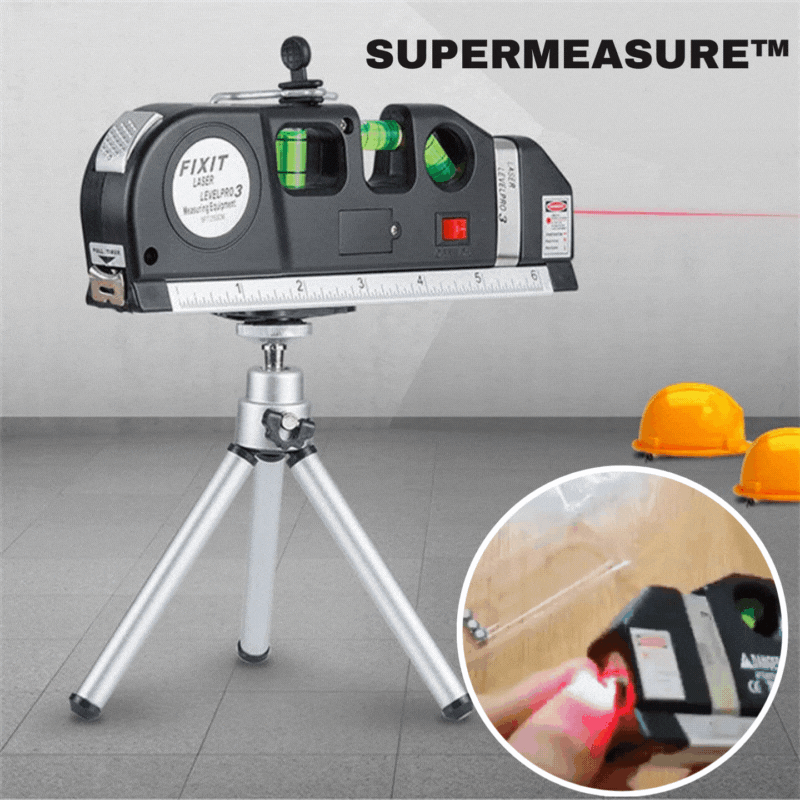 SuperMeasure™ - 4 in 1 Multifunctional Laser Measuring Device