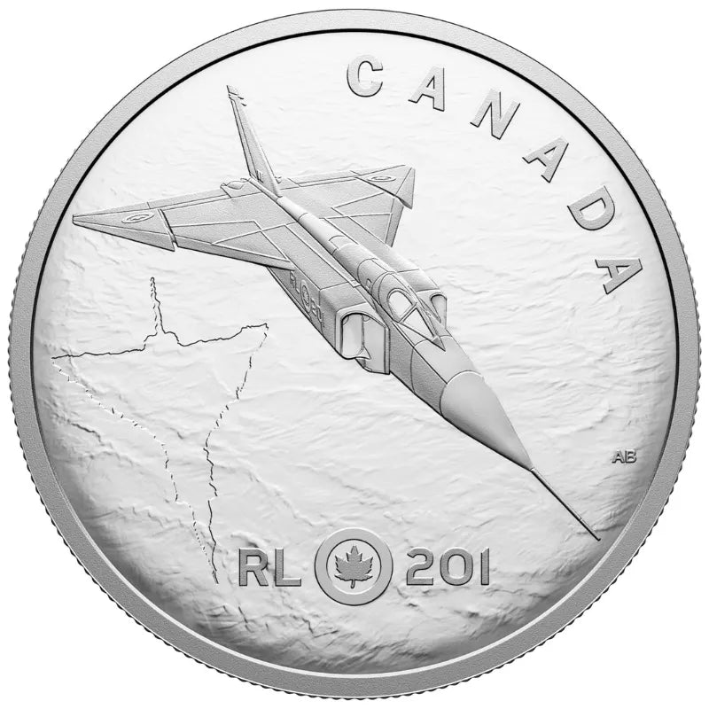 2025 FINE SILVER COIN AVRO ARROW Royal Canadian Mint