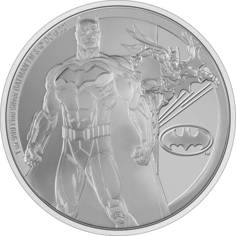 The Batman Silver Chibi Coin - Sprott Money Collectibles