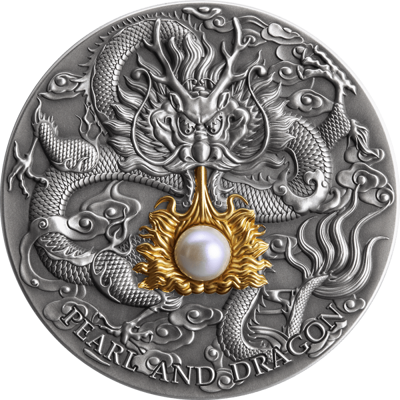 Pearl and Dragon Divine Pearls Coin