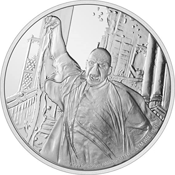 1 oz Lord Voldemort Silver Coin