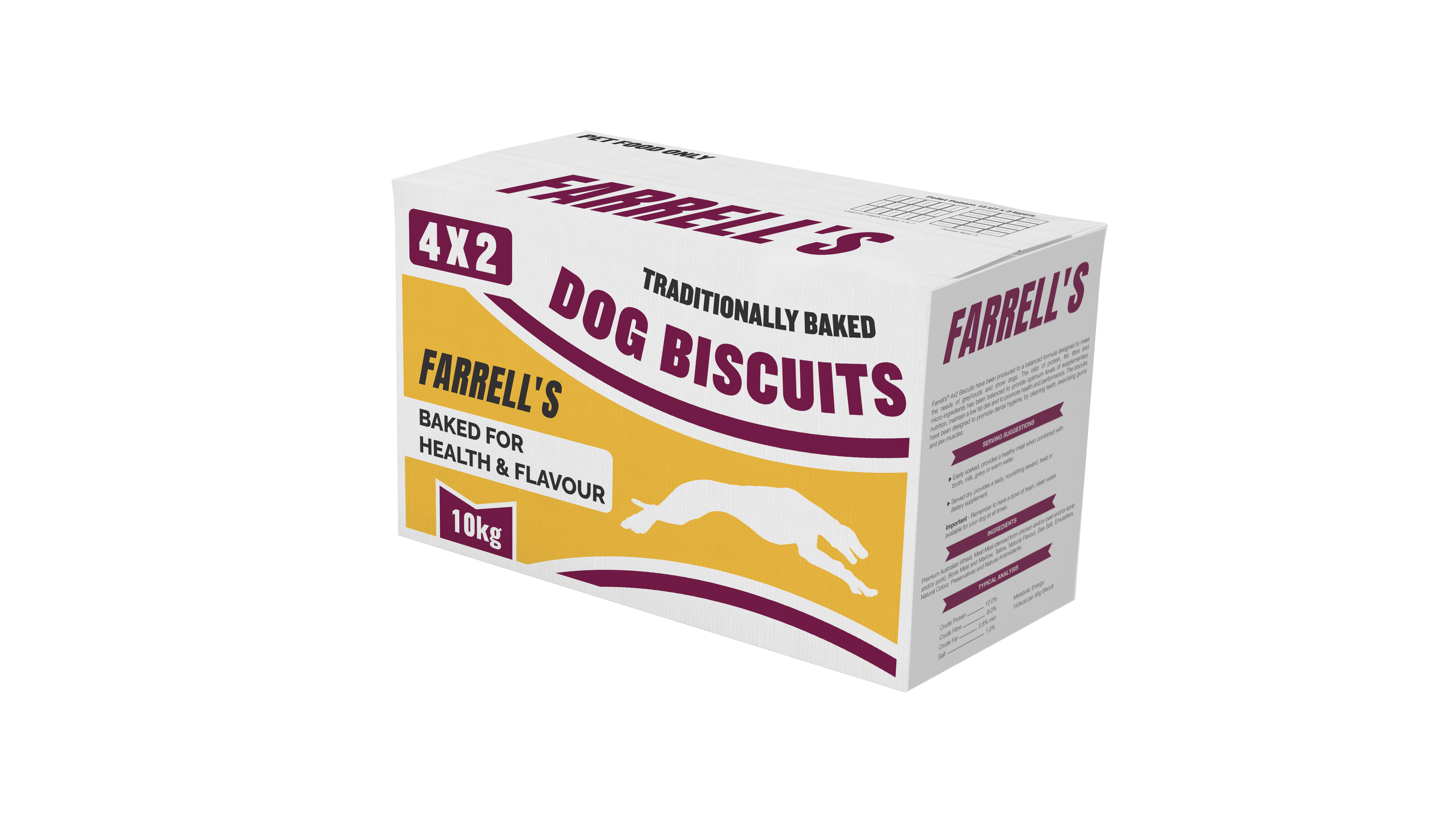 4x2 dog biscuits