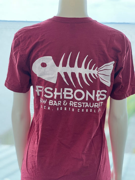 Classic Bones Logo - Long Sleeve (Next Level Material) – Fishbones Raw Bar  and Restaurant