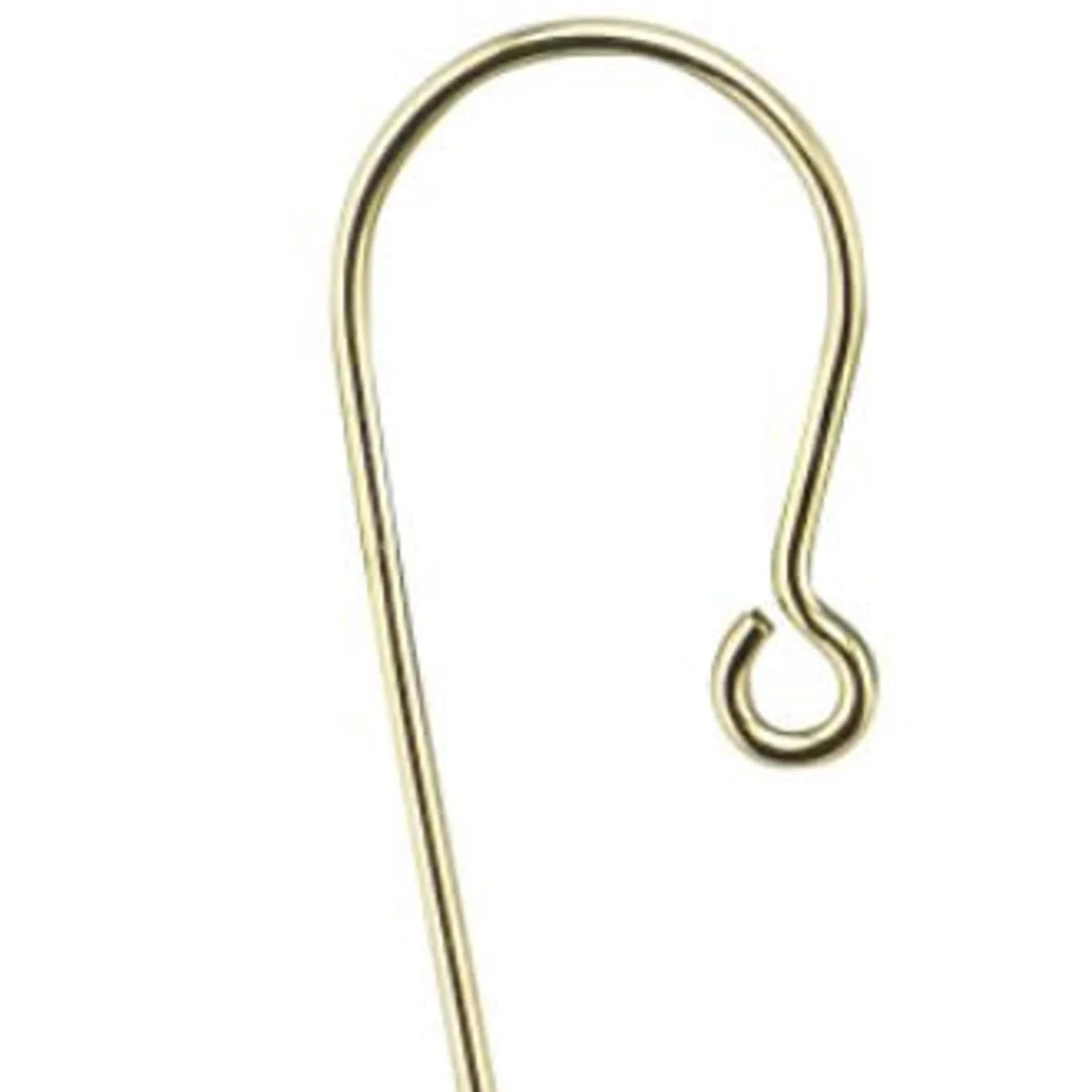 Silver and Gold Material Ear Hook Upgrade - 14k Gold Filled or 14k Solid Gold or .925 Solid Sterling Silver