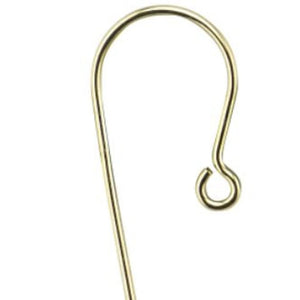 Silver and Gold Material Ear Hook Upgrade - 14k Gold Filled or 14k Solid Gold or .925 Solid Sterling Silver - Linny's Artsy Fingers® LLC