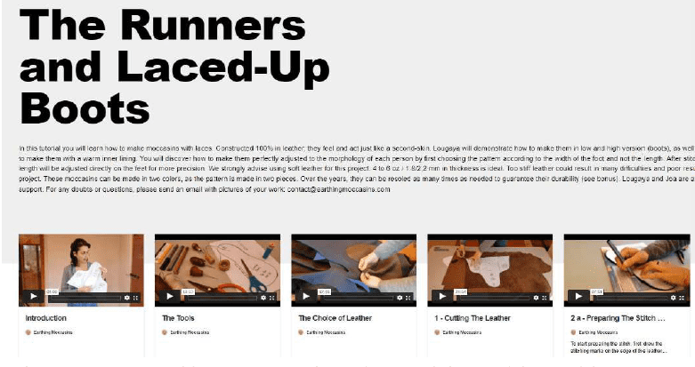 The Runners Moccasins Video Course