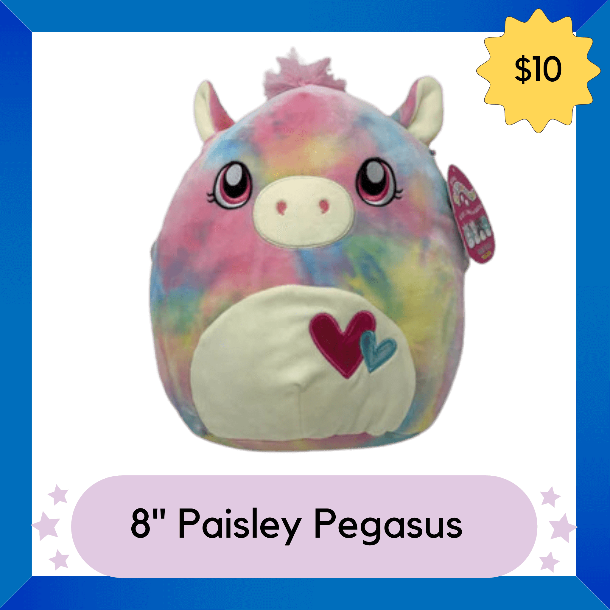 Squishmallows Plush -- Paisley Pegasus