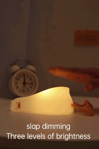 Lazy Duck Night Light GIF Ad