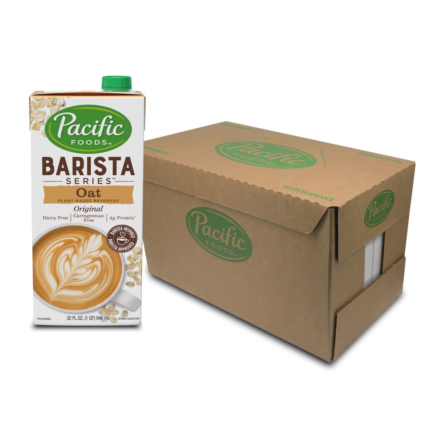 Oatly Barista Edition Oat-Milk, 3-Pack 32 fl oz. Cartons