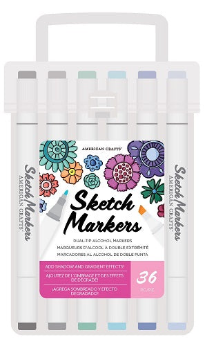 American Craft Sketch Marker Set - 80 Piece