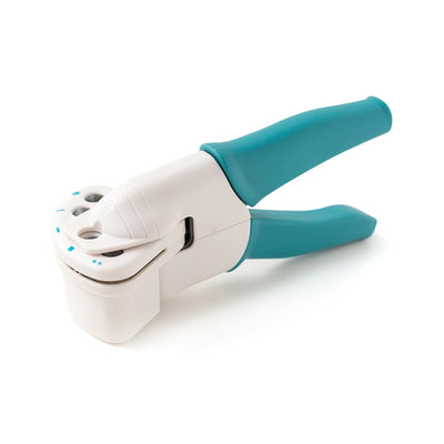 Crop-A-Dile Retro Corner Chomper Tool-Scallop & Cloud