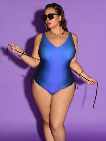 Maiô Feminino Com Regulador nas Costas - Nanda. Plus Size