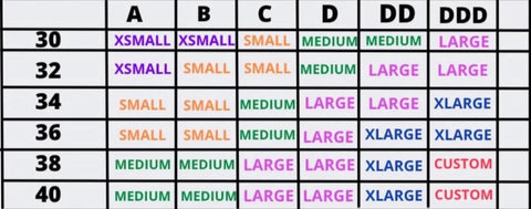 Size Chart – Crafts by Julien