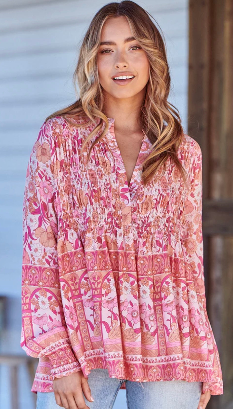 The Casey Blouse – Home in August