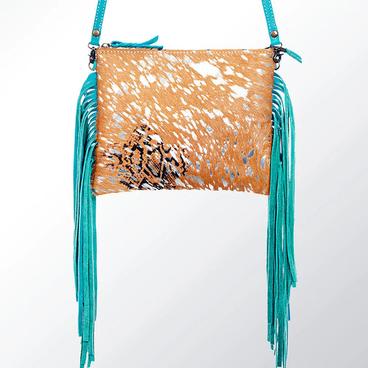 American Darling Turquoise Acid Foil Small Crossbody Bag