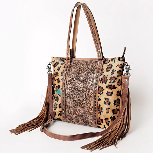 American Darling Stamped Tooled Leather Cheetah Bag – Southern Sassy  Boutique