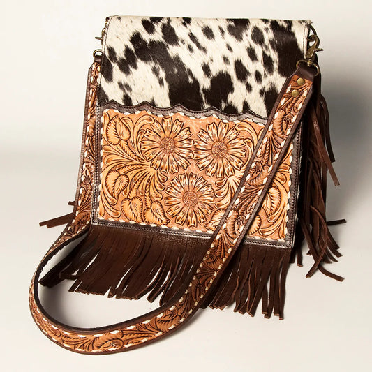 American Darling Stamped Tooled Leather Cheetah Bag – Southern Sassy  Boutique