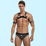 Military Style Chest Fashion gay mens Harness