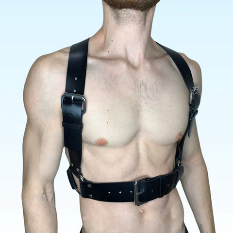 Harness Men Fashionmen Harnessleather Harness Menchest -  Hong