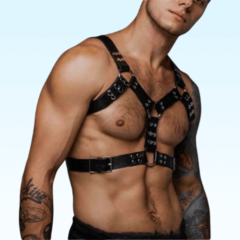 studded-leather-chest-accent-fashion-harness