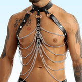 leather-chain-lace-up-mens-harness-lingerie