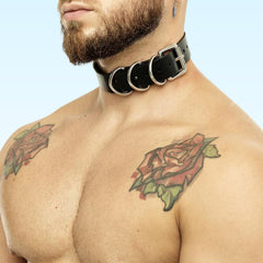 necklace accessory with gay harness