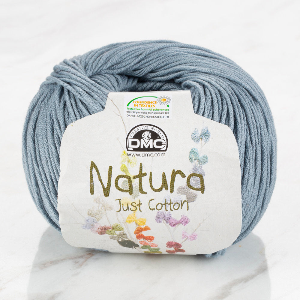 DMC Natura Just Cotton Knitting Yarn, Grey - N09