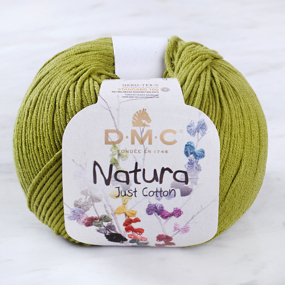 DMC Natura Just Cotton Knitting Yarn, Beige - N80