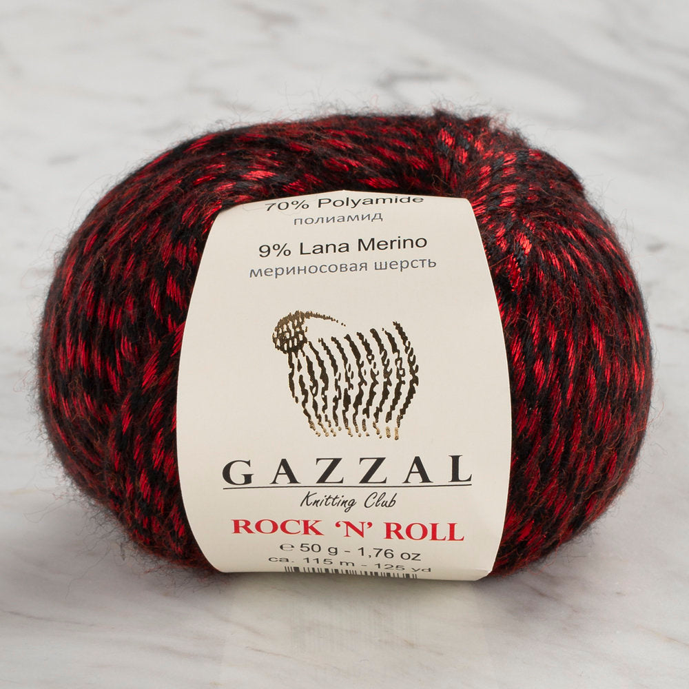 Gazzal Rock\'N\'Roll Yarn, Variegated - 13902 | Rundhalsshirts