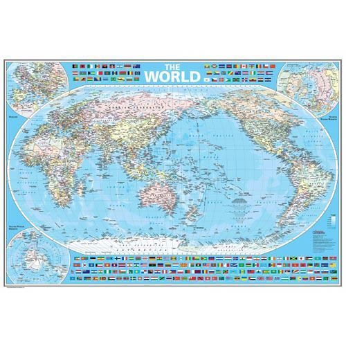 POSTER World Map Image
