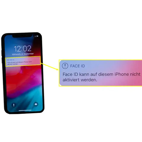Face ID Funktion bei dem iPhone X