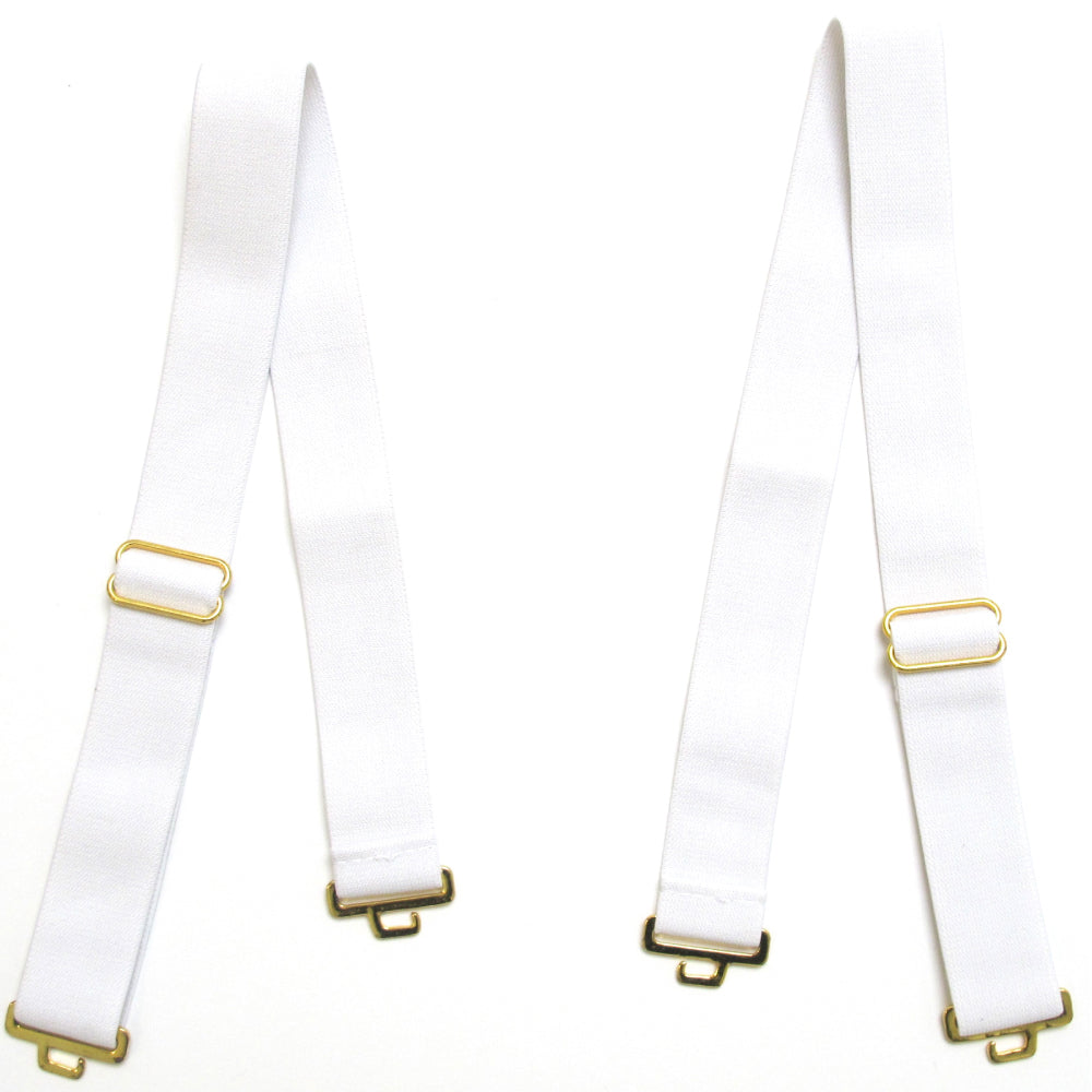 Miami White 1 Inch Straps