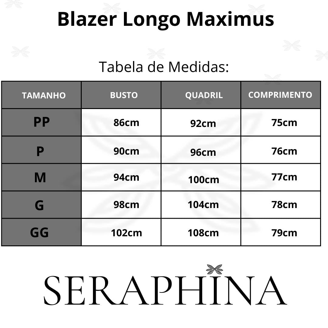 Blazer Longo Maximus