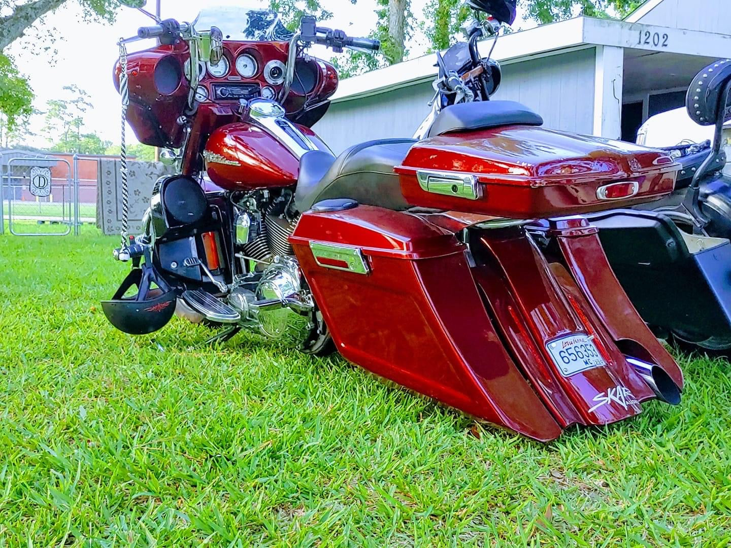 harley chopped tour pack