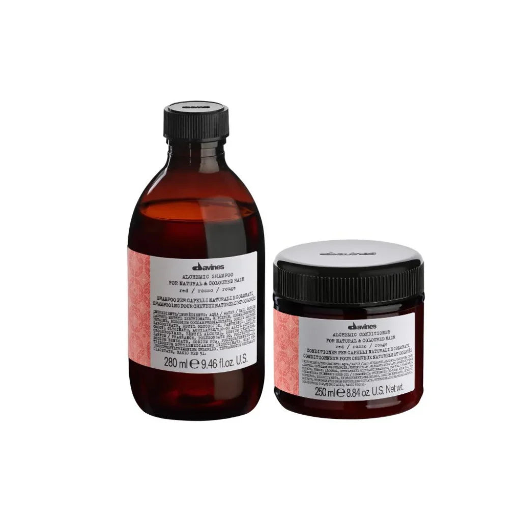 Davines Alchemic Red Shampoo and Conditioner Set