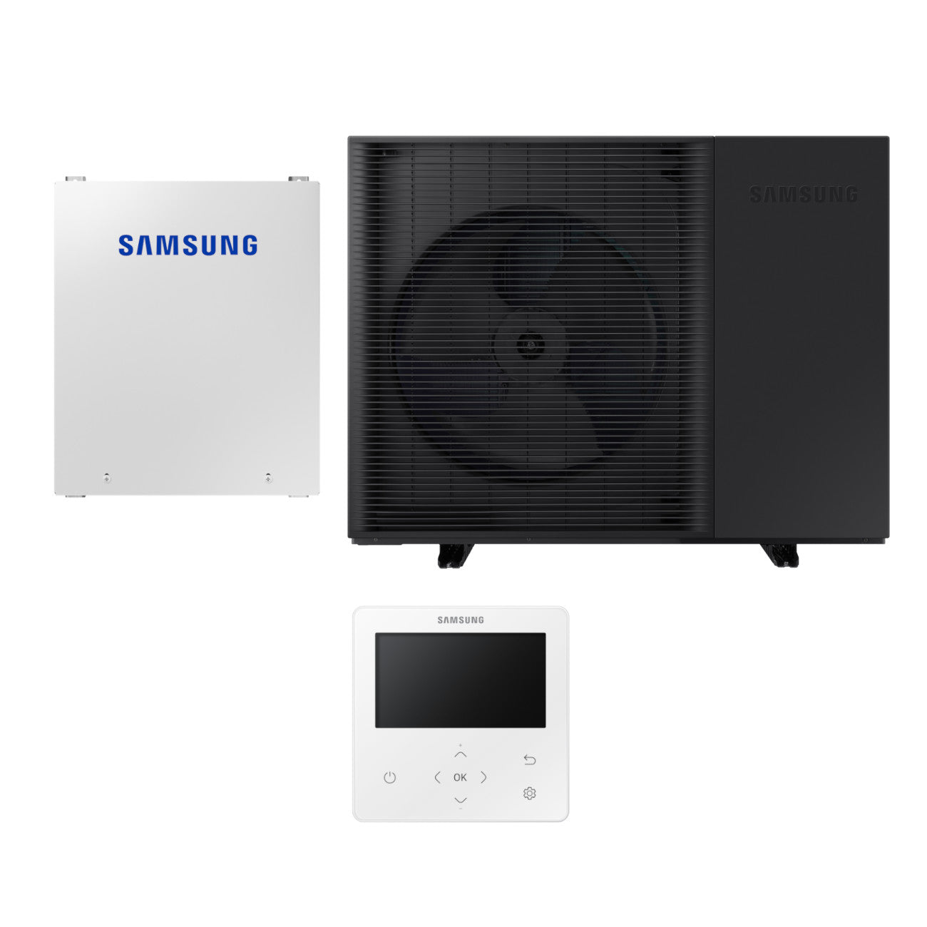 Samsung Mono R290 hőszivattyú 12 kW + vezérlő szett (szelepvezérlő + szabályzó), 1 fázis (M-R290-12-0-1) - Szerelvenybolt.hu product image