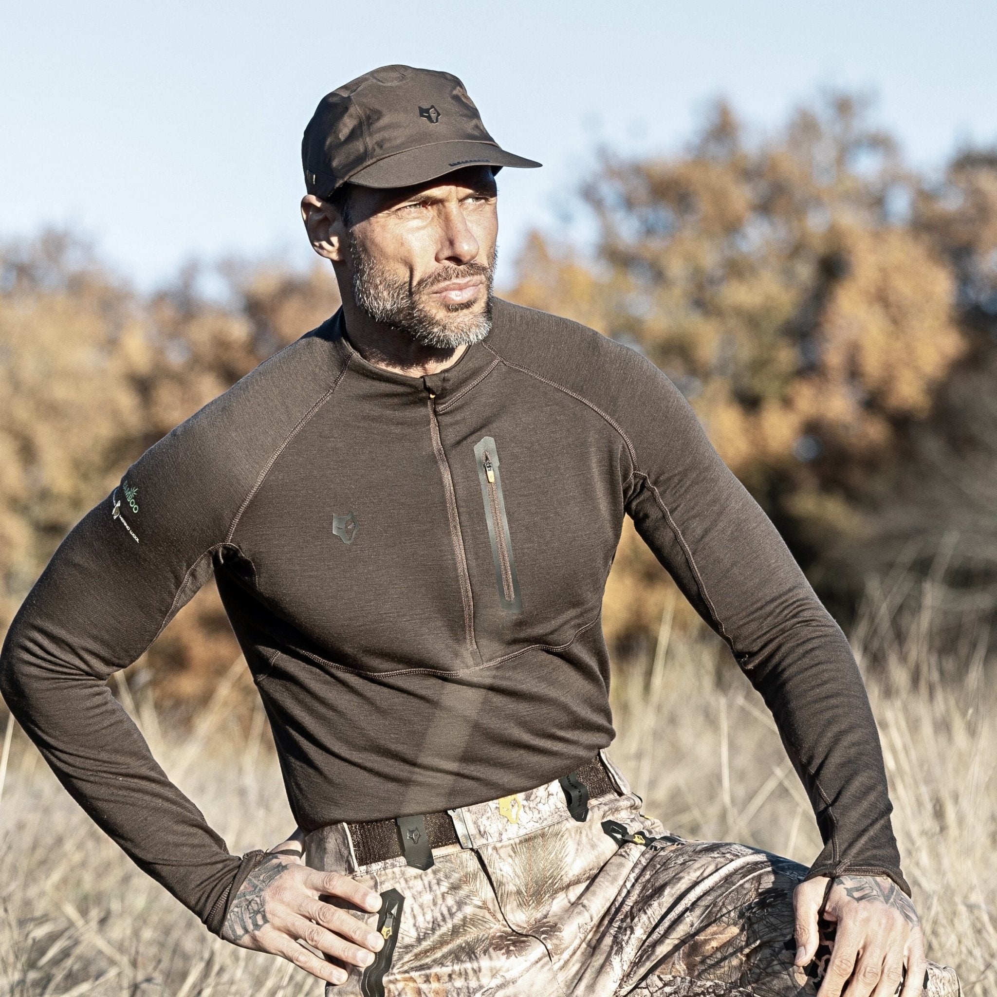 Merino Wool Base Layers - Hunting Thermal T-shirt