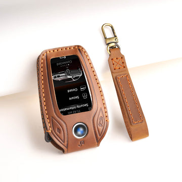 BMW key fob cover, car key cover, BMW XM ix 760i X7 i7 i8 - Shop Shao  Leather Keychains - Pinkoi