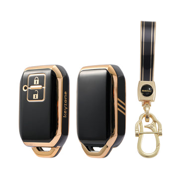 Keycare TPU Key Cover and Keychain for Suzuki : Baleno, Jimny, Swift