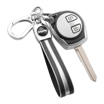 1set TPU Car Key Case & Rhinestone Decor Car Keychain Compatible With  Suzuki