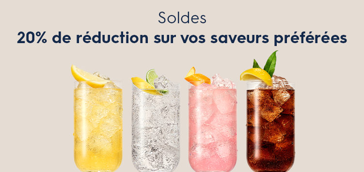 SodaStream Sirops et concentrés – SodaStream Belgium