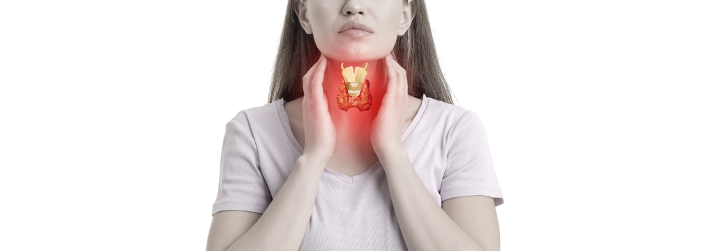 Pain in thyroid