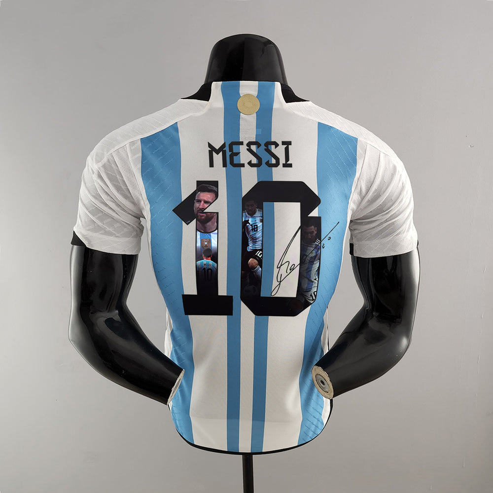 Leo Messi Signed T-Shirt Player Version – footarenajersey