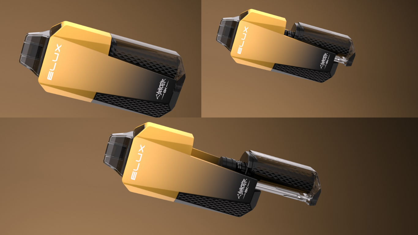 Elux Cybrover 6k vape's easy eliquid refill feature