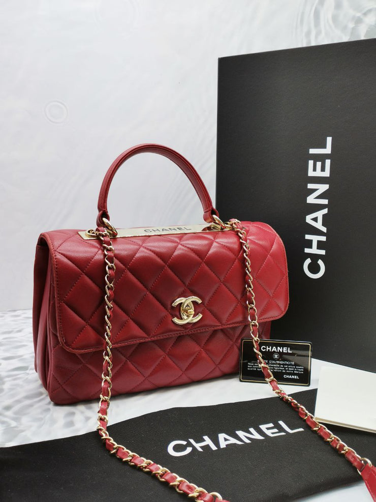 Chanel Top Handle Flap Bag -full Set- – Reeluxs Luxury Malaysia