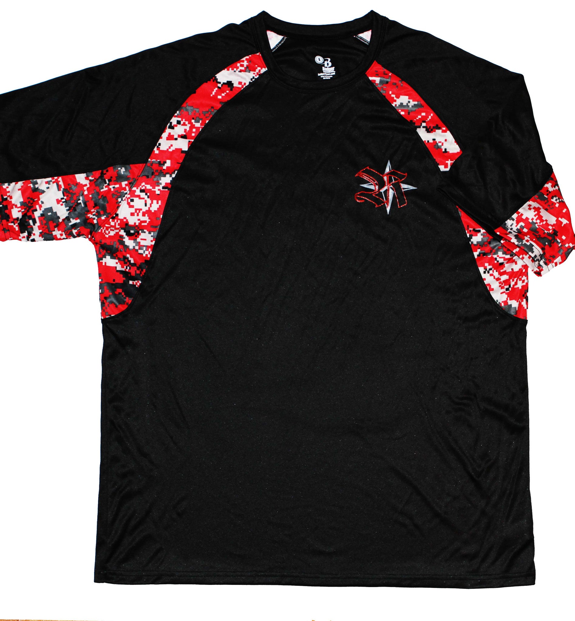 red camo shirt mens