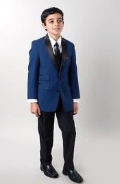 Boys Blue Tuxedo