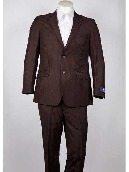 Pinstripe Suit