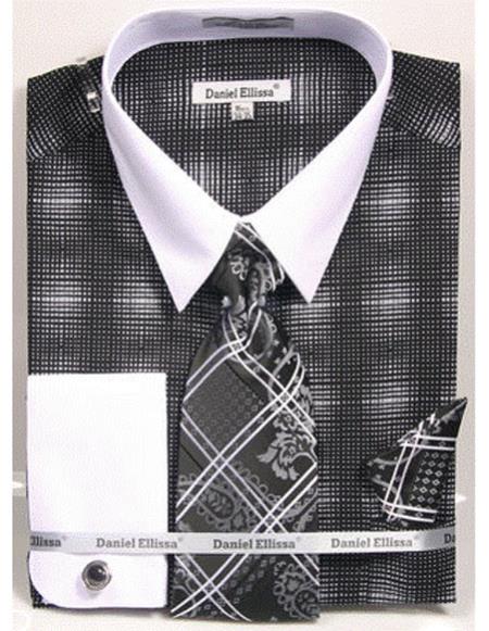 French-Cuffed-Design-Dress-Shirt